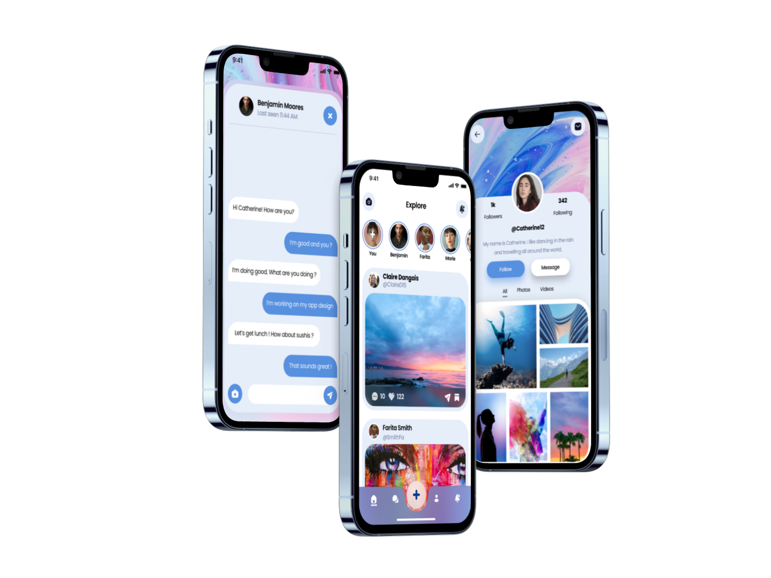 Linkup mockup
