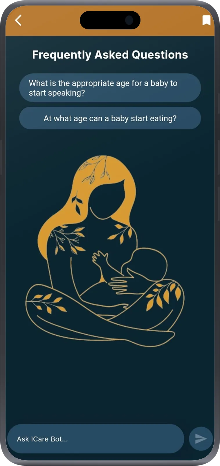 ICare, bot screen